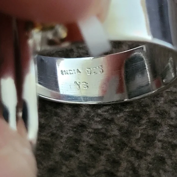 ✨️HP✨️ Shivam Zebra🦓 Jasper Statement Ring💍 - NWT - Picture 8 of 16